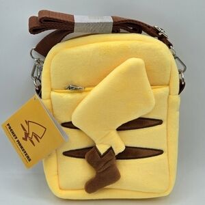Pokemon Pikachu tail crossbody purse bag